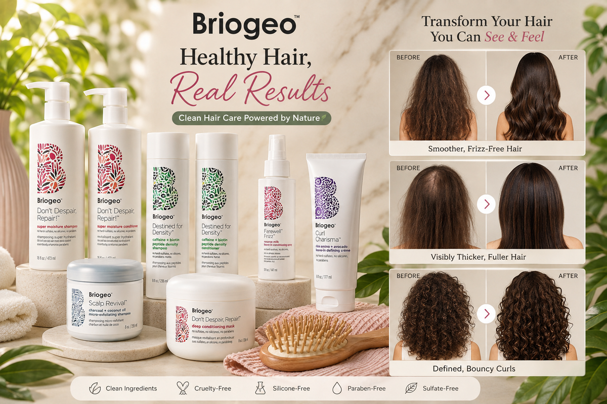 Which Briogeo Shampoo & Conditioner Is Right for You? A Hair-by-Hair Guide