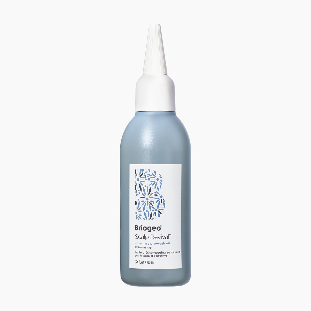 Huile pré-lavage revitalisante au romarin pour le cuir chevelu