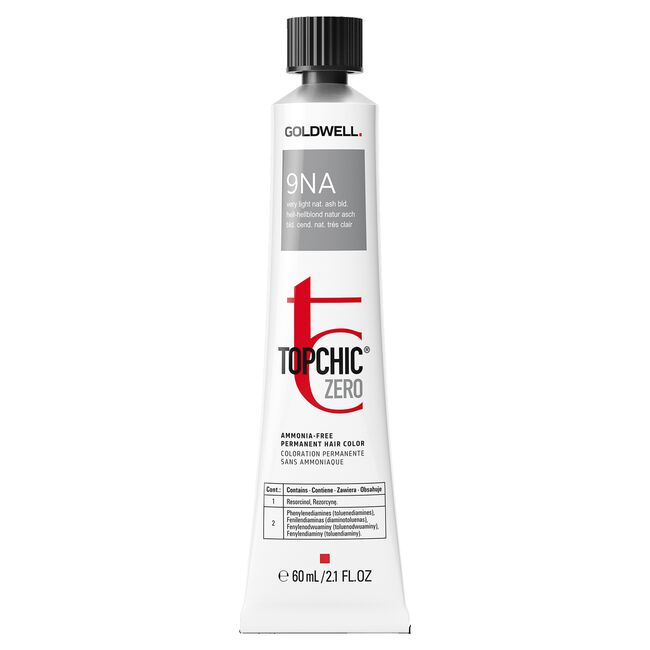 Topchic Zero Ammonia Free Hair Color 9NA Very Light Natural Ash Blonde