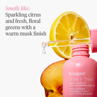 Style + Treat Yuzu + Plum Oil 4 In 1 Weightless Hair Oil