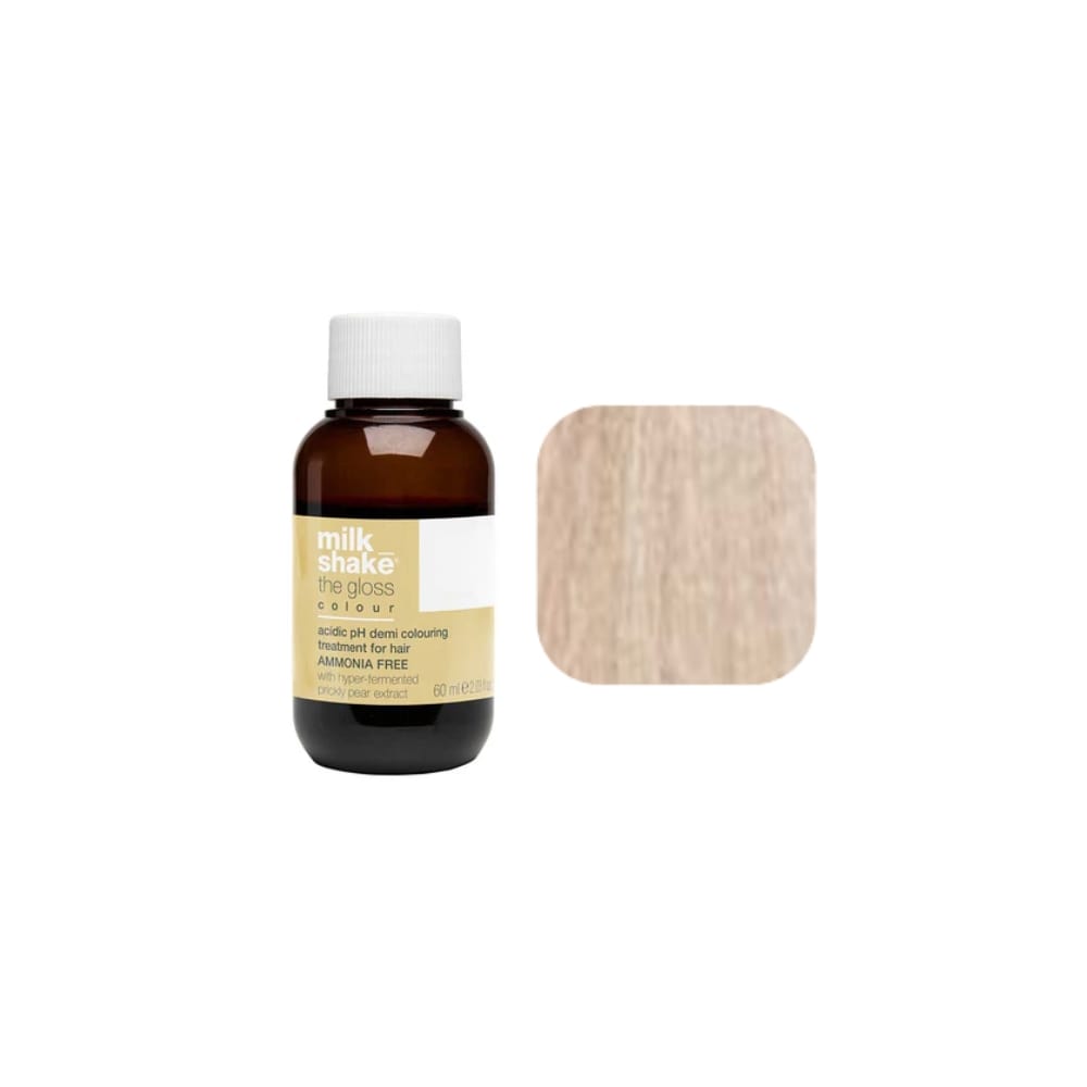 Coloration liquide semi-permanente The Gloss Colour 10BA Blond Platine Cendré Moka Très Clair