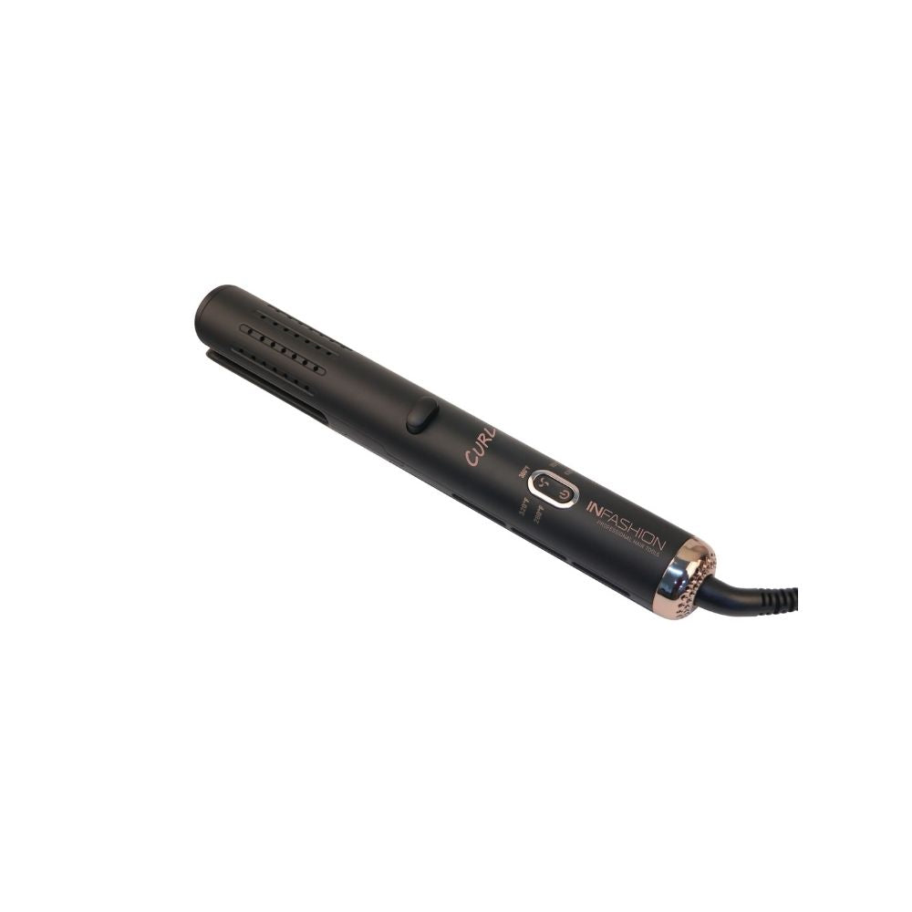 Curling & hair straightener iron