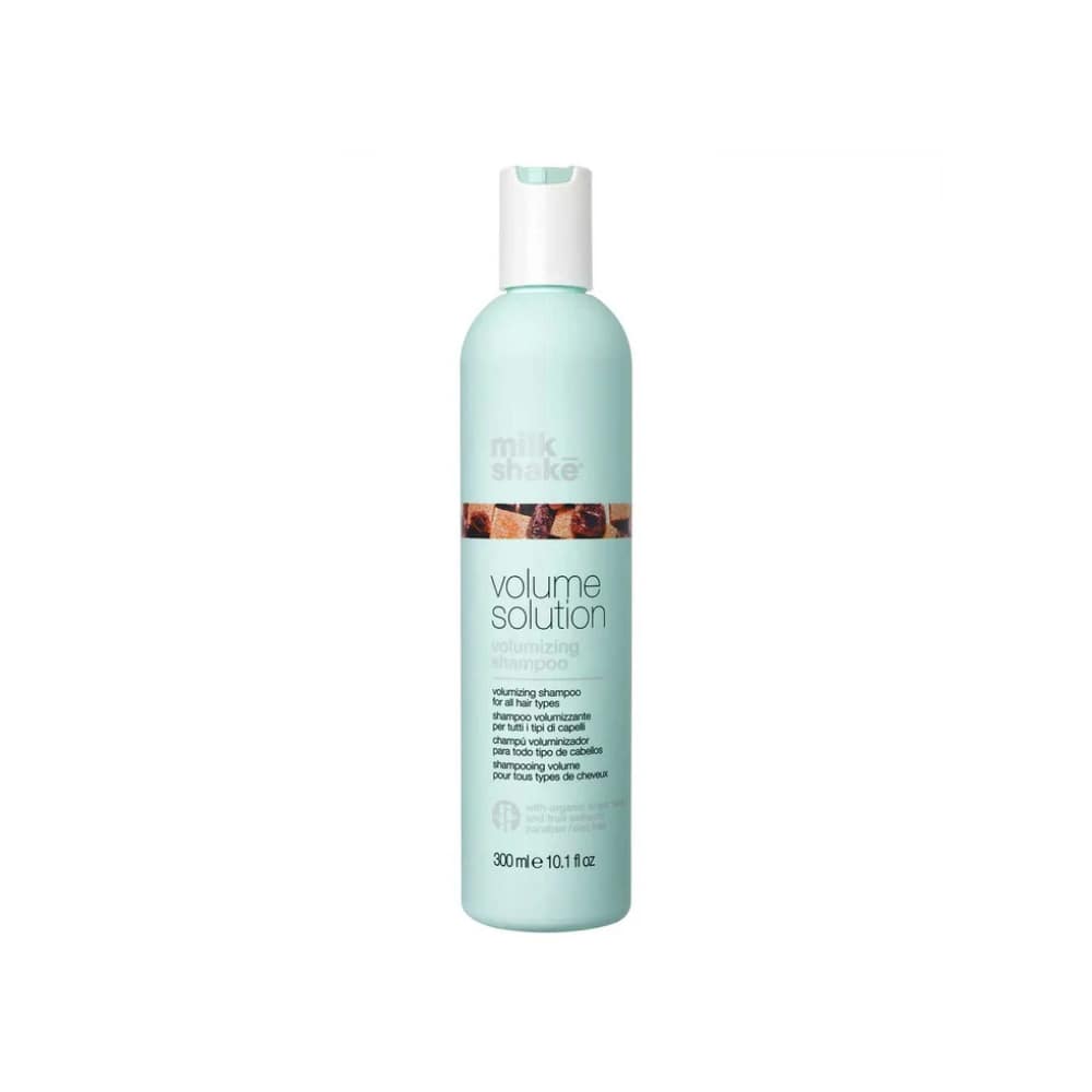 Shampooing solution volume