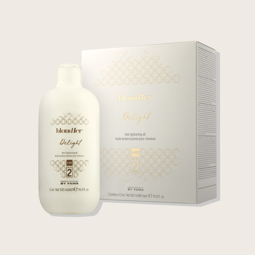 Blondher Delight Hair Lightening Oil Duo