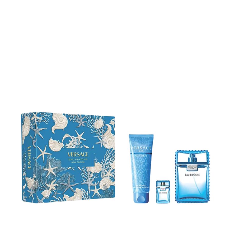 Eau Fraiche Pour Homme 3 pièces Eau de Toilette Coffret cadeau