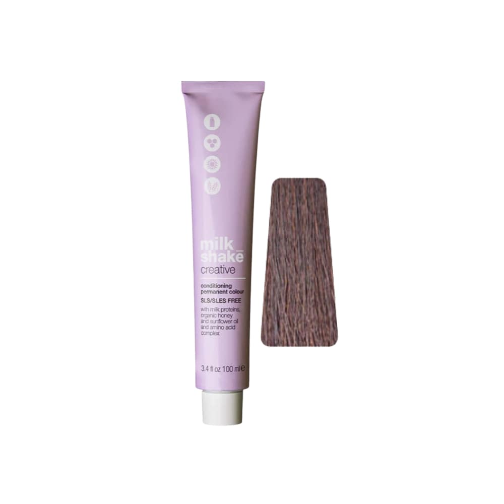Creative Color Coloration crème permanente 4CGA Châtain Clair Cendré Cuivré Doré