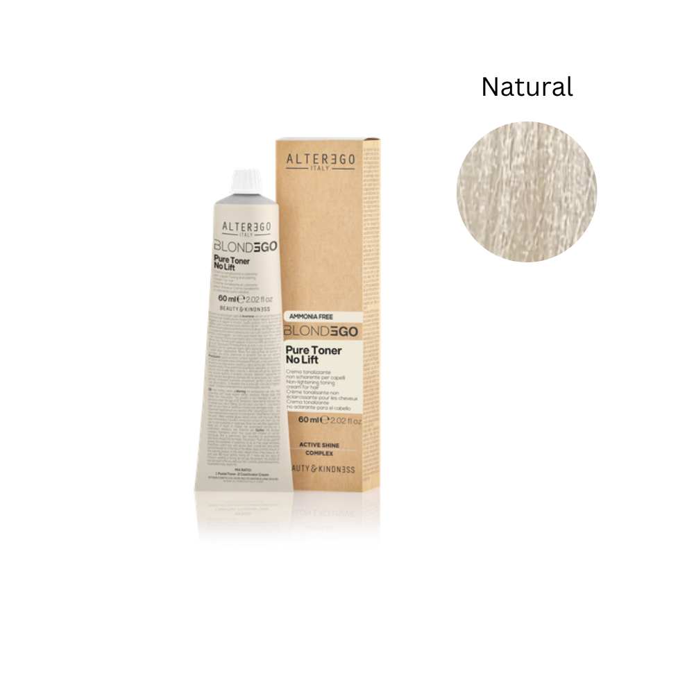 Blond Ego Pure Toner No Lift Non Lightening Toning Cream For Hair