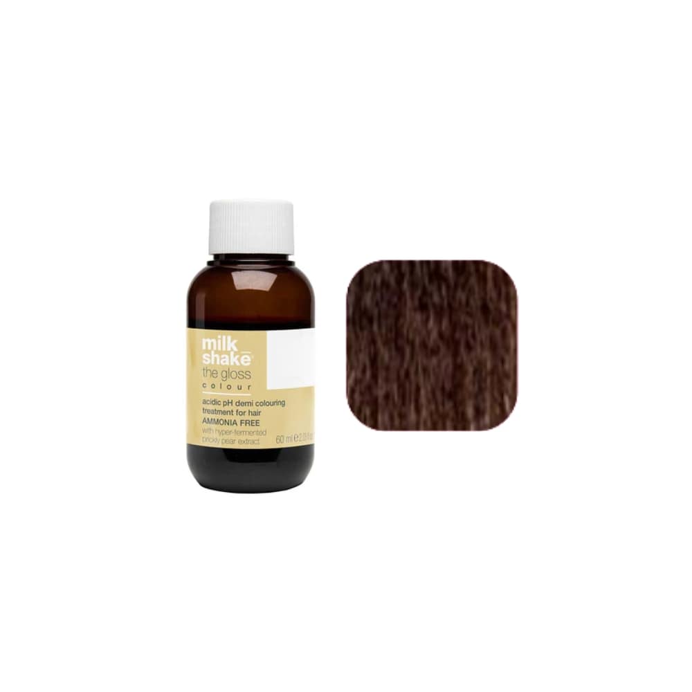 La couleur de cheveux liquide semi-permanente Gloss Colour 5G Châtain clair doré