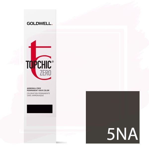 Topchic Zero Ammonia Free Hair Color 5NA Natural Light Brown Ash