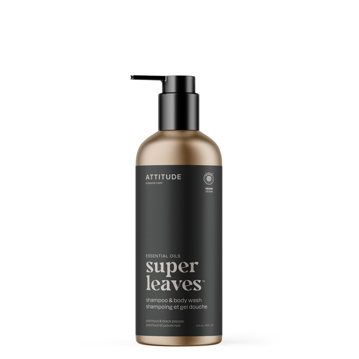 Patchouli and Black Pepper 2-in-1 Shampoo and Body Wash