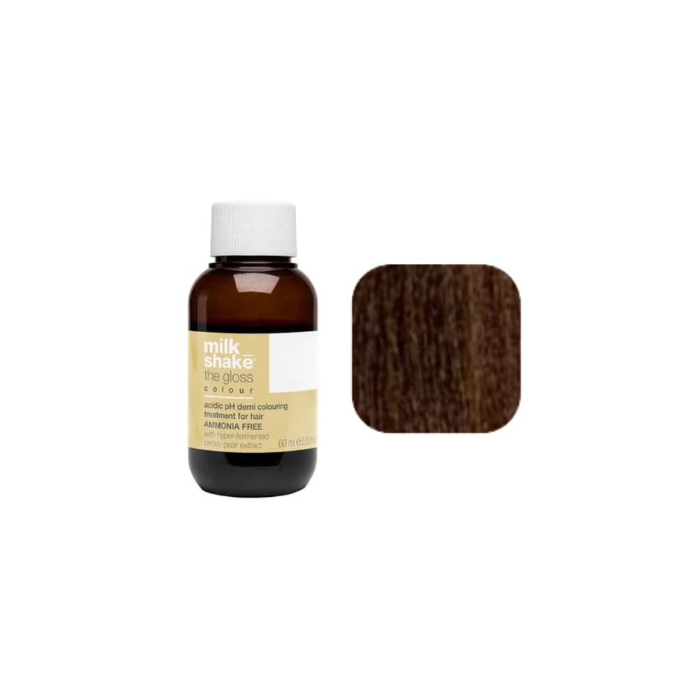 La coloration liquide semi-permanente The Gloss Colour 6BG Blond Moka Doré Foncé
