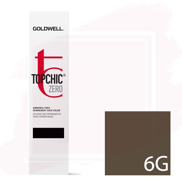 Topchic Zero Ammonia Free Hair Color 6G Golden Dark Blonde