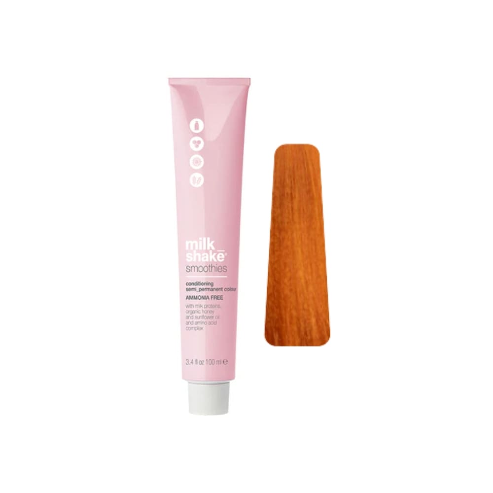 Coloration capillaire semi-permanente Smoothies 8CG Blond clair cuivré doré