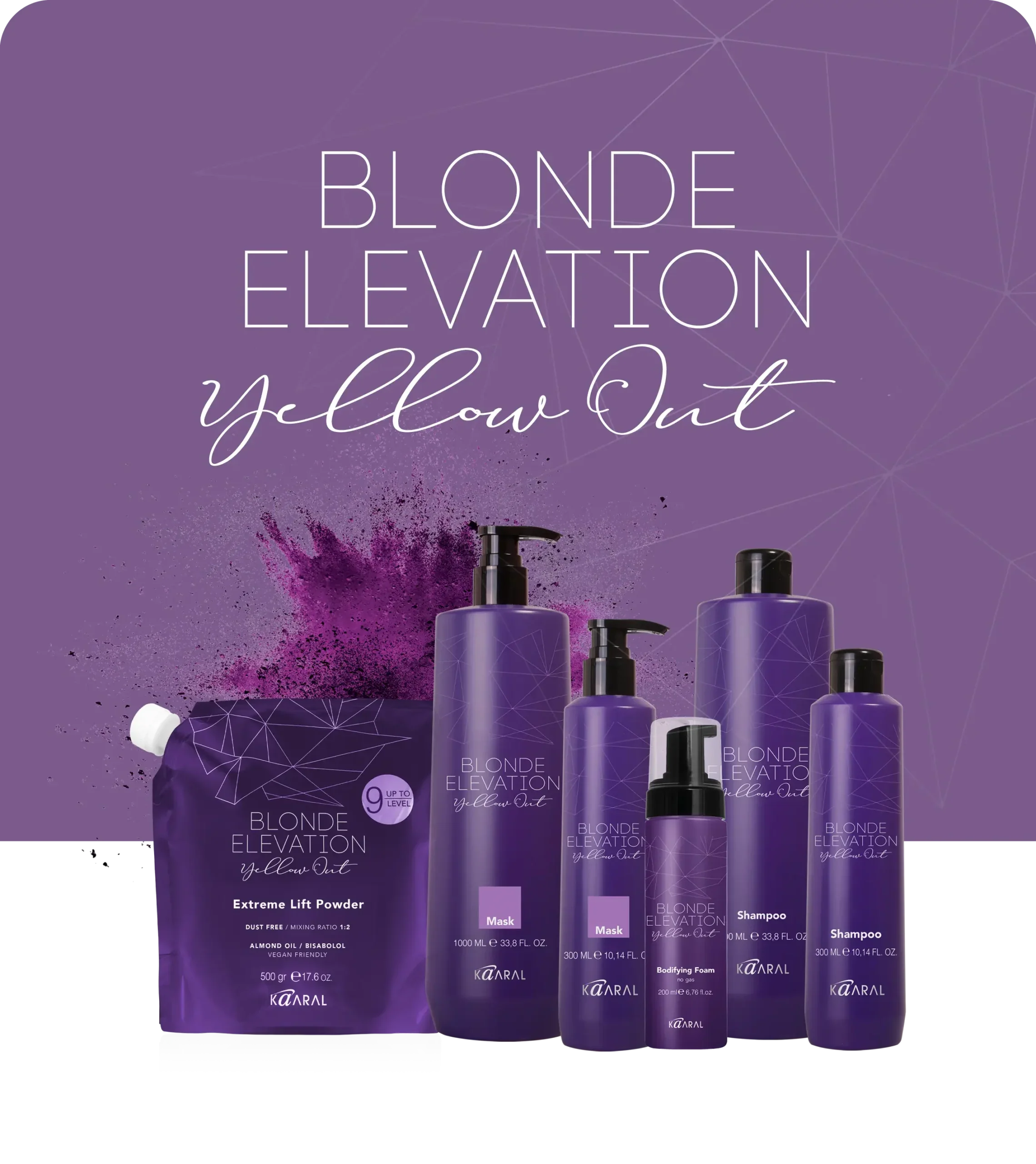 Blonde Elevation Yellow Out Extreme Lift Powder 9