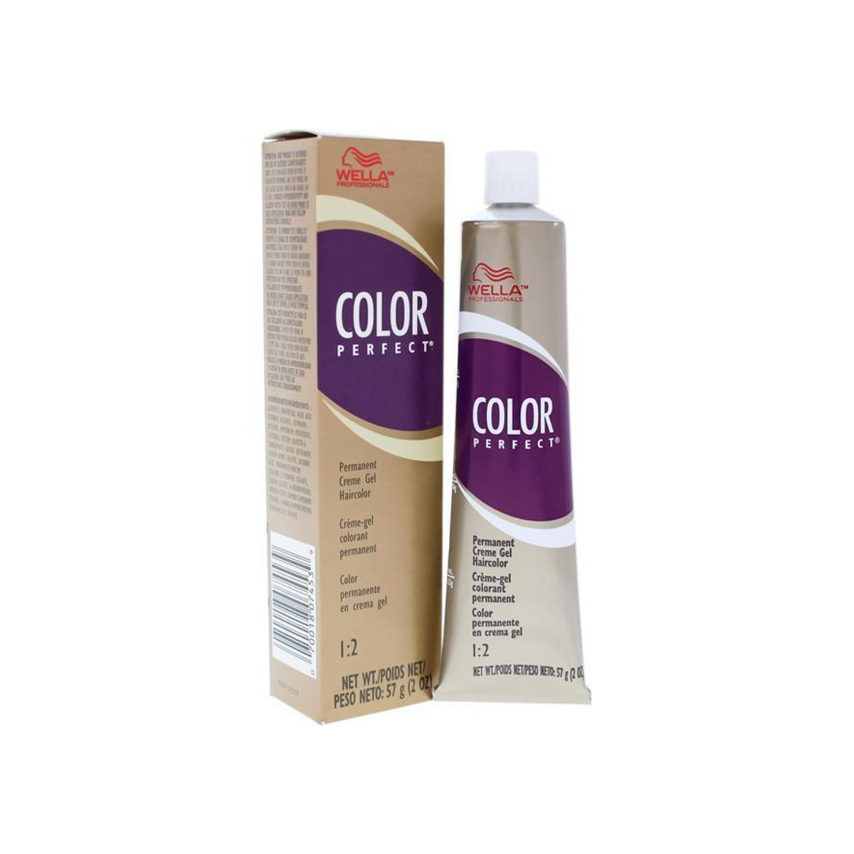 Color Perfect 8RG Light Red Golden Blonde Permanent Creme Gel Haircolor
