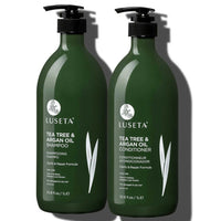 Luseta Tea Tree & Argan Oil Detangling Shampoo & Conditioner Set