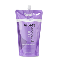 No Yellow Color Violet Peroxyde Oxydizing Cream