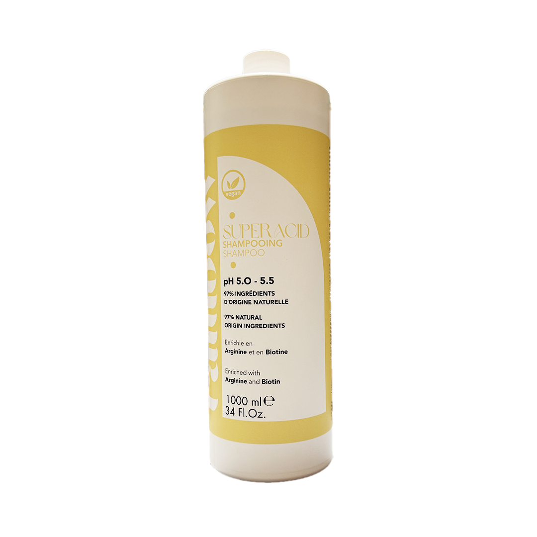 Shampooing super-acide
