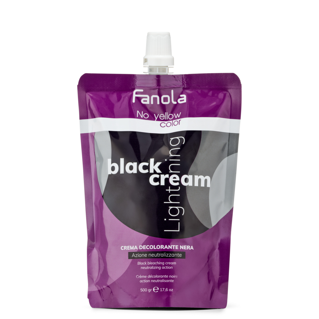No Yellow Color Black Lightening Cream