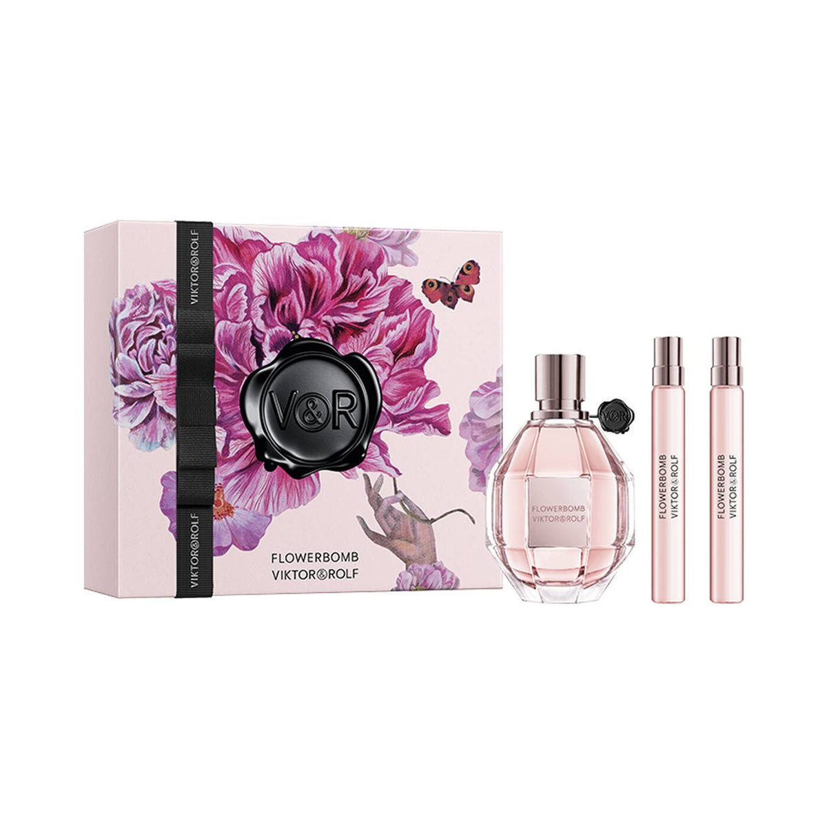 Flowerbomb Eau De Parfum 3 Piece Gift Set