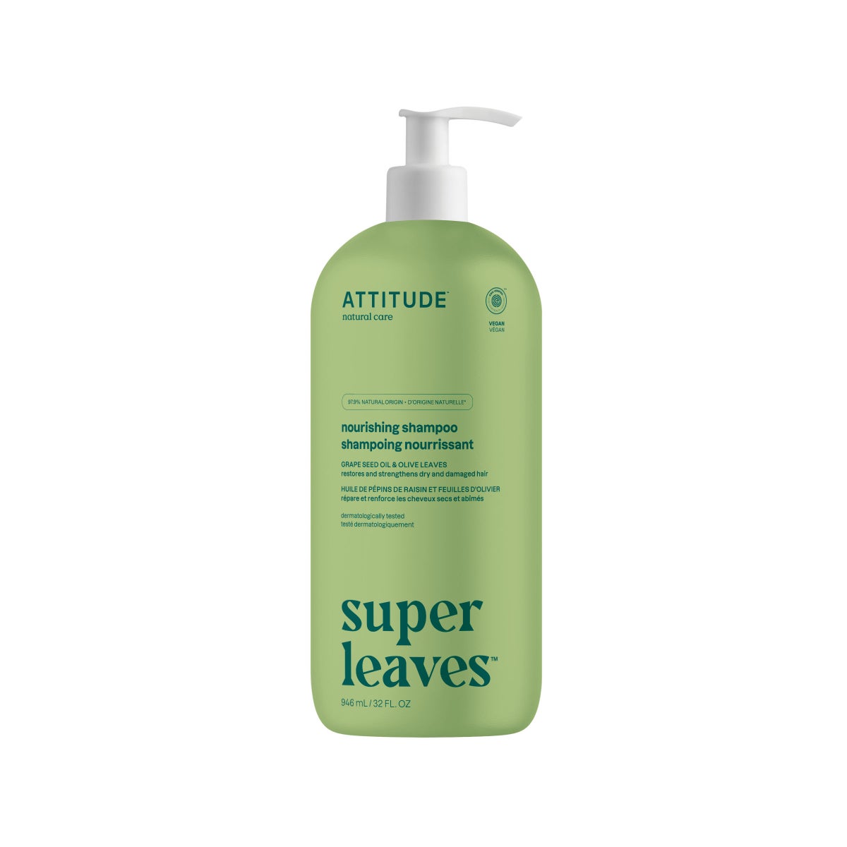 Nourishing Shampoo Grape Seed Oil & Olive Leaves
