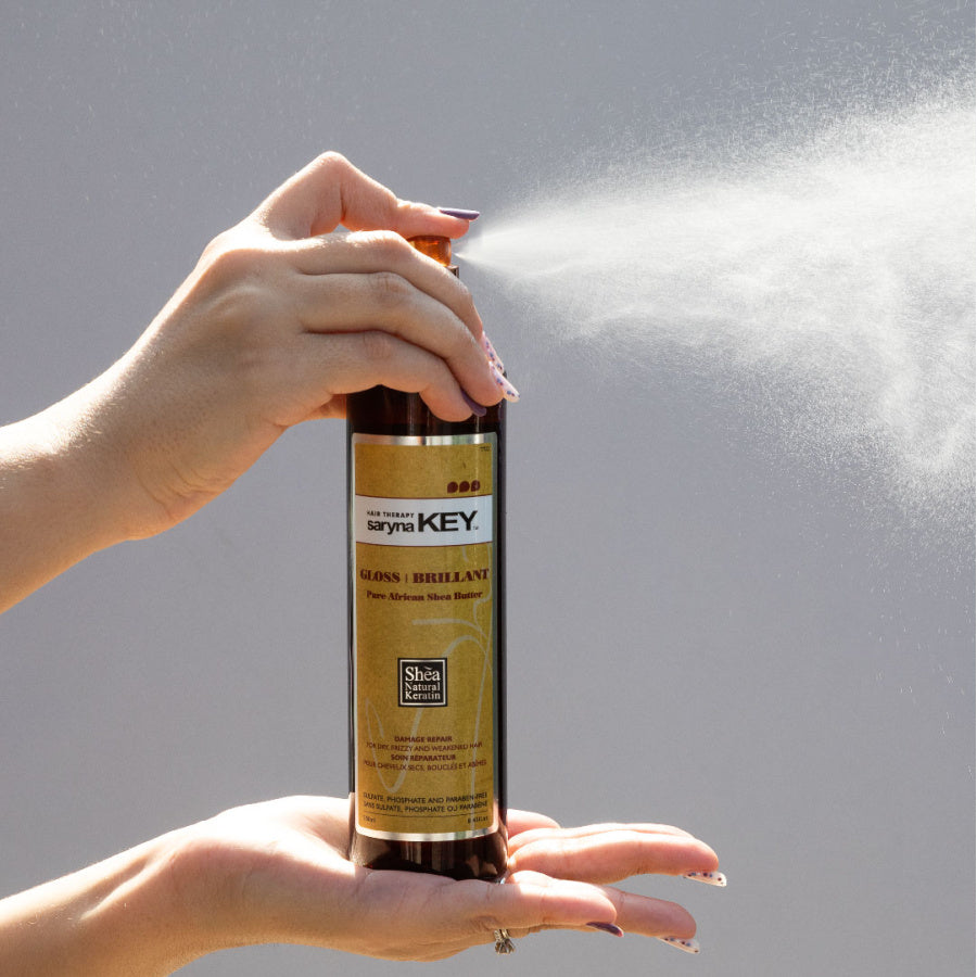 Brillance réparatrice pour cheveux secs, frisés et fragilisés