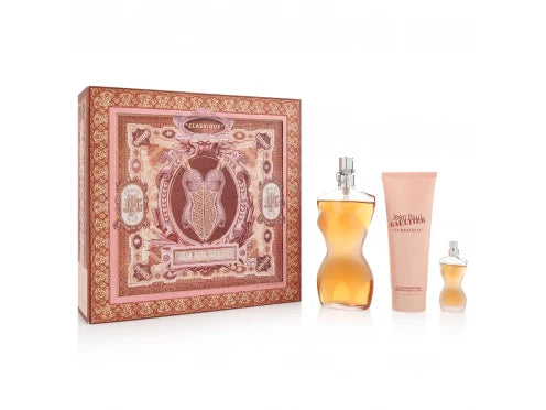 Classique eau de toilette coffret cadeau 3pièces Femme
