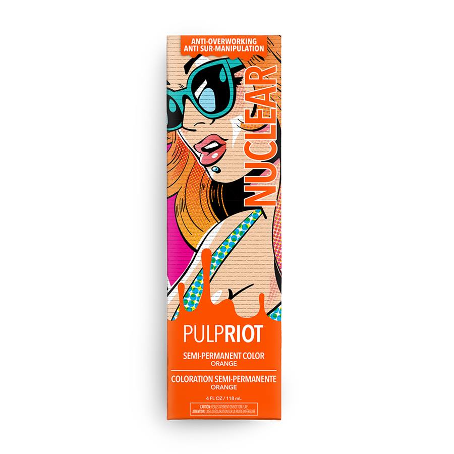 Semi Permanent Hair Color Nuclear Orange