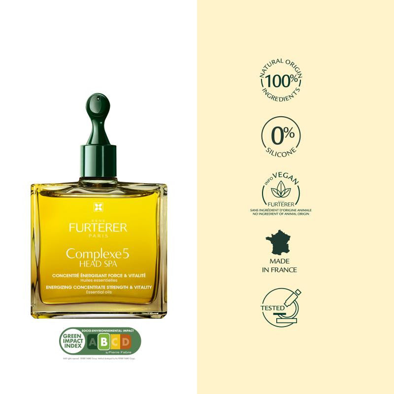 Complexe 5 Concentré Énergisant Cuir Chevelu Huiles Essentielles Force & Vitalité