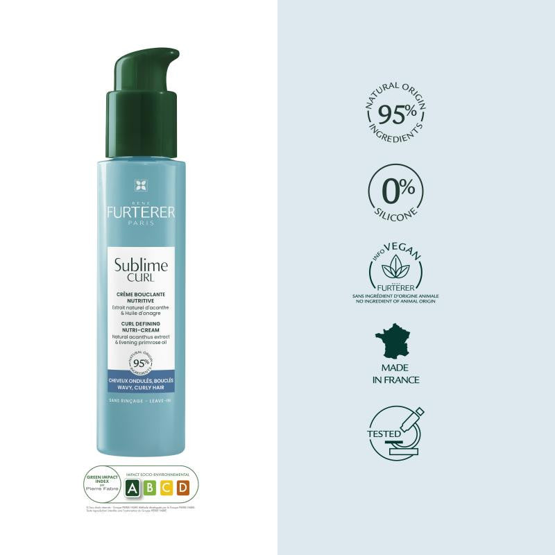Sublime Curl Defining Nutri-Cream For Wavy & Curly Hair