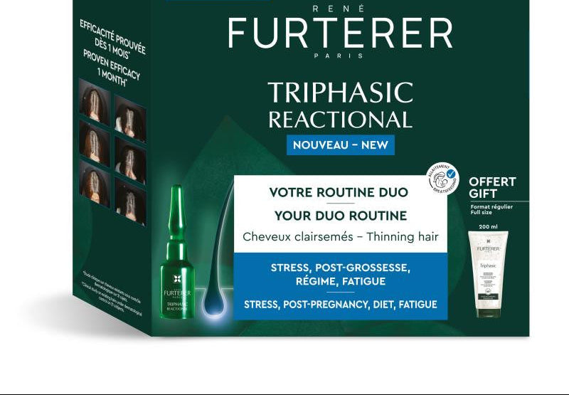 Réactionnel Triphasique Votre Duo Chute de Cheveux