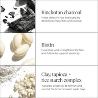 Shampoing Sec au Charbon + Biotine Scalp Revival