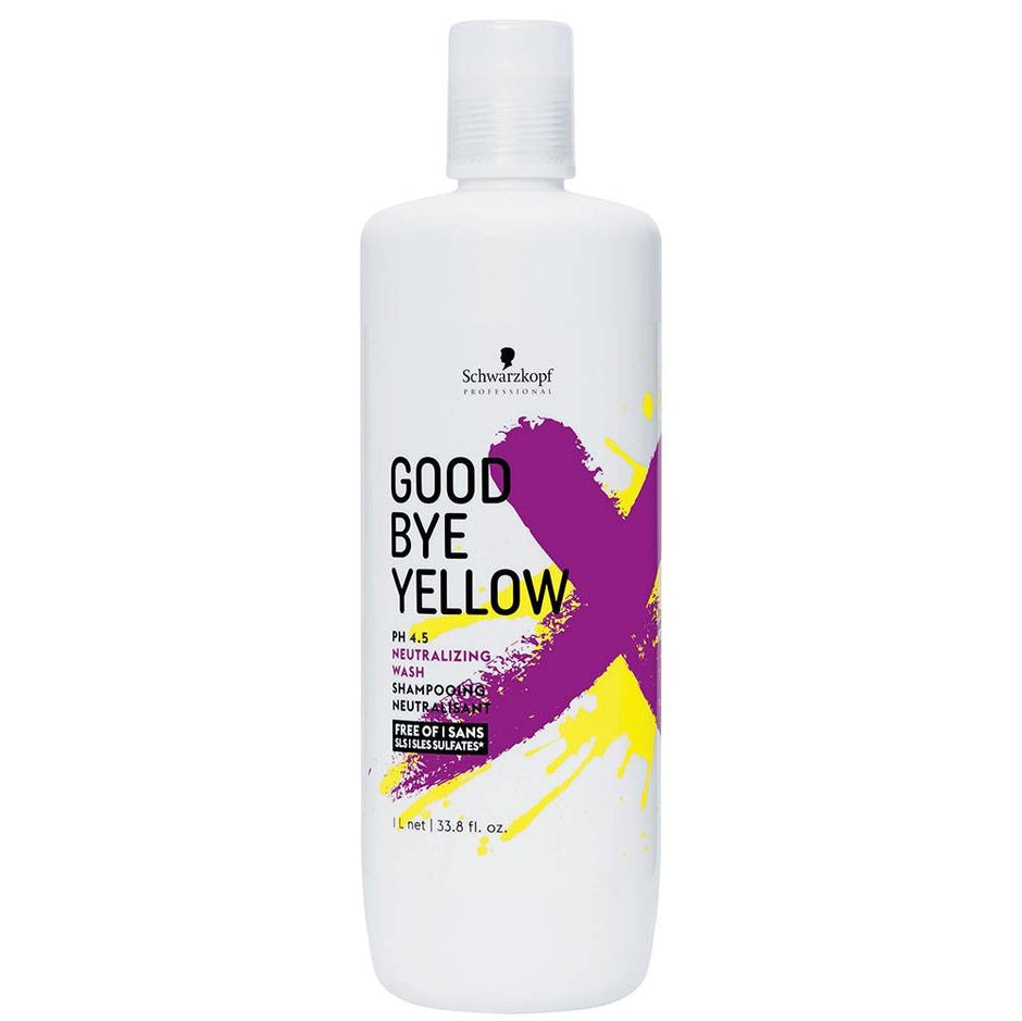 Goodbye Yellow Neutralizing Bonding Wash Shampoo