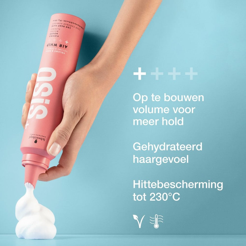 Osis+ Volume & Body Air Whip Flexible Mousse