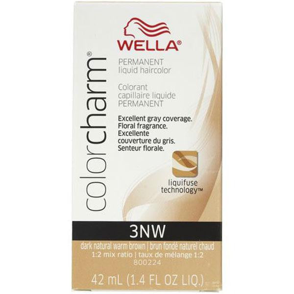 Color Charm Liquid Hair Color 3NW Dark Natural Warm Brown