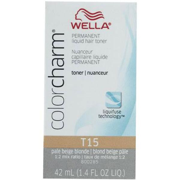 Color Charm Tonique liquide pour cheveux T15 Blond beige pâle