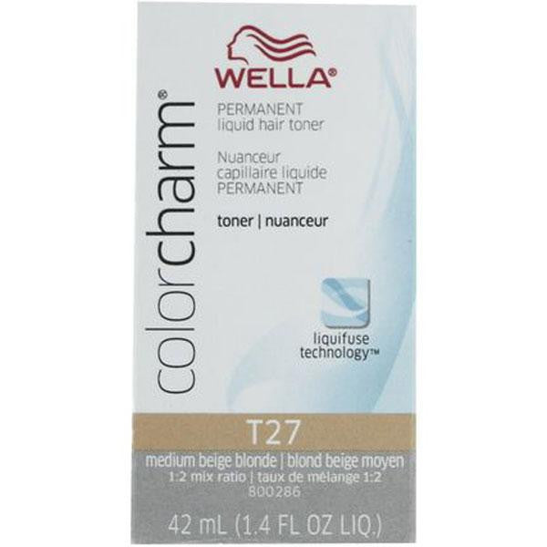 Color Charm Tonique liquide pour cheveux T27 Blond beige moyen
