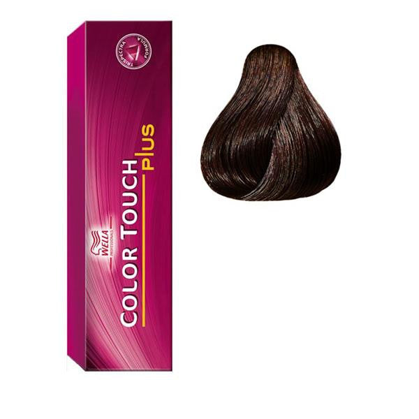 Color Touch Plus 44/07 Coloration capillaire châtain moyen intense/châtain naturel