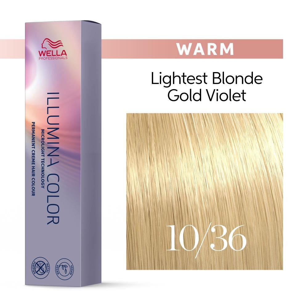 Illumina 10/36 - Blond violet doré le plus clair