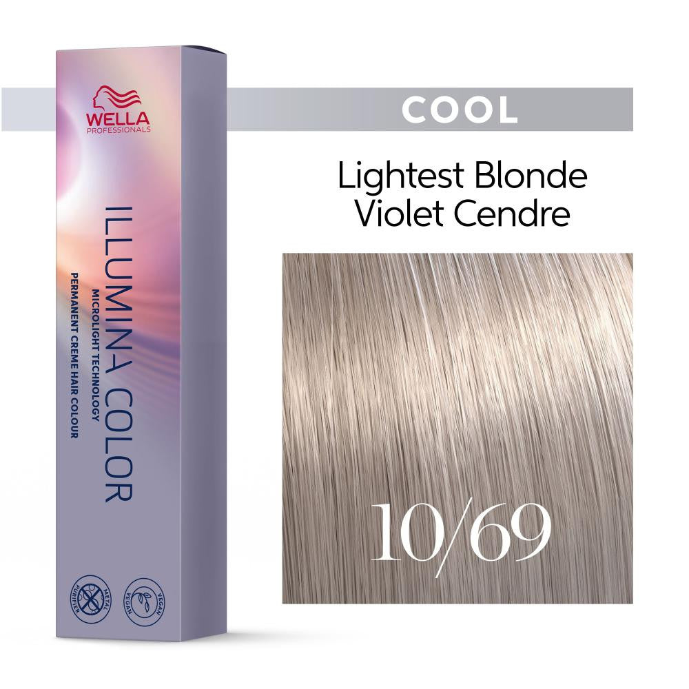 Illumina 10/69 - Blond Cendré Violet le plus clair