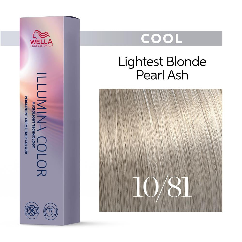 Illumina 10/81 Blond nacré cendré le plus clair