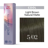 Coloration Illumina 5/02 Châtain Clair Naturel Mat