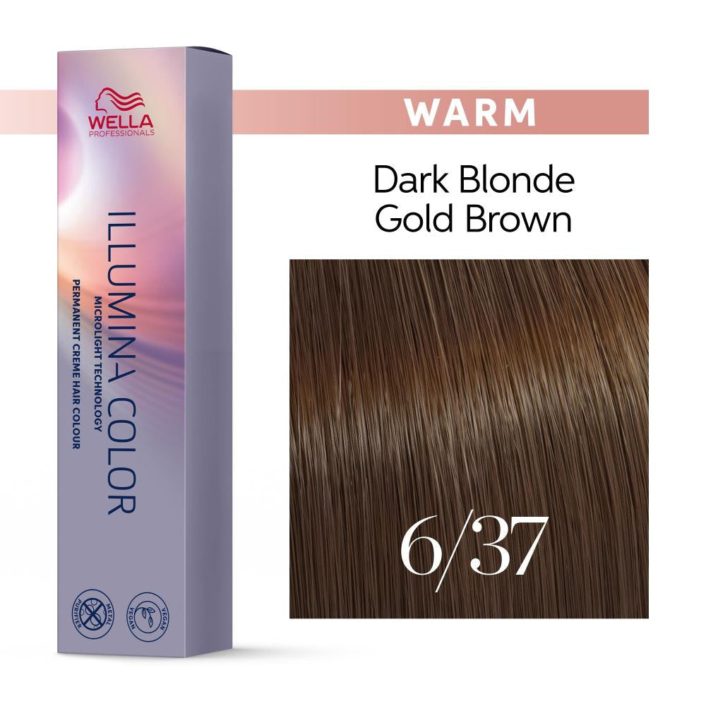 Illumina 6/37 Dark Gold Brown Blonde