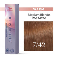 Illumina 7/42 - Blond cuivré mat moyen