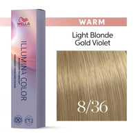 Illumina 8/36 - Blond violet clair doré