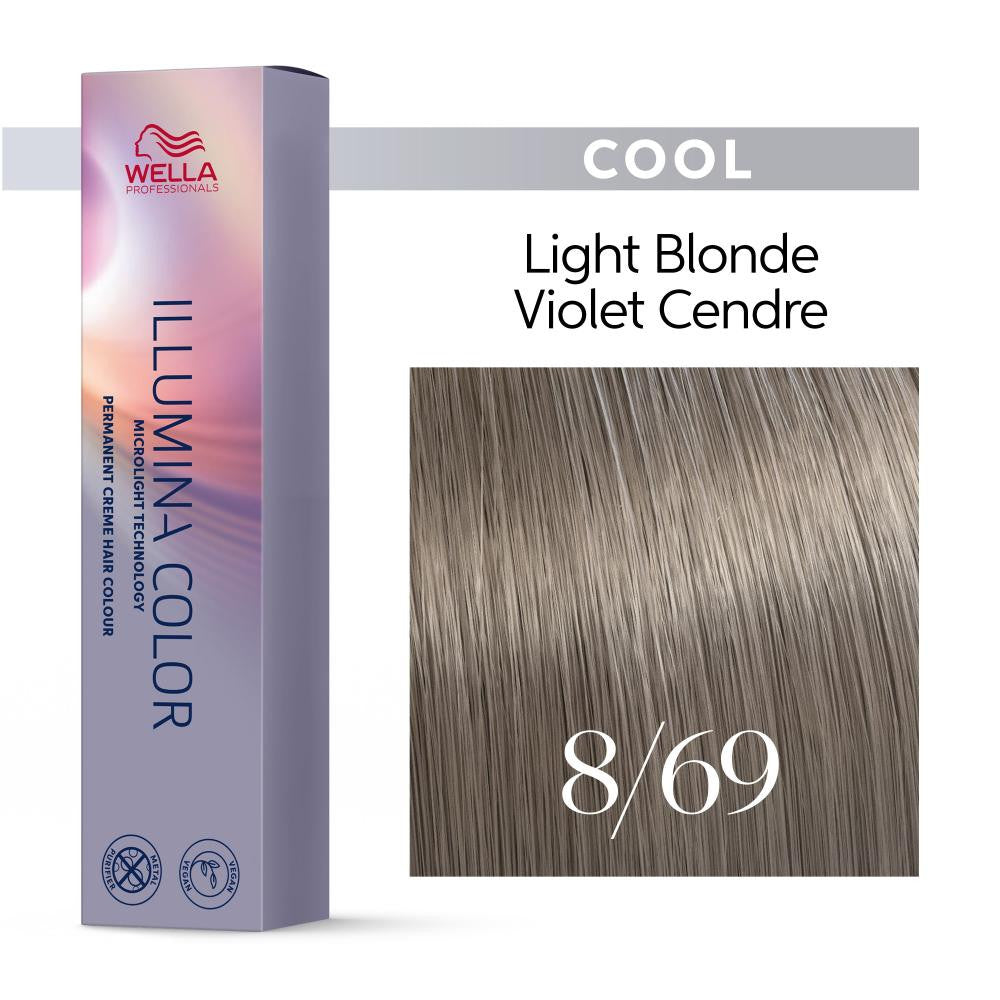 Illumina 8/69 - Blond Cendre Violet Clair