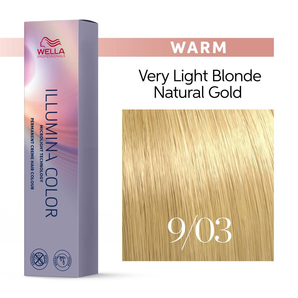 Coloration Illumina 9/03 Blond doré naturel très clair