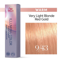 Illumina 9/43 - Blond Très Clair Rouge Doré